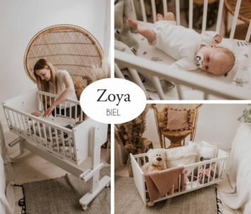 Supama lovytė kūdikiui Zoya