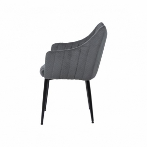 Dining chair Monte fabric grey