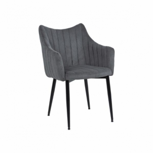 Dining chair Monte fabric grey 