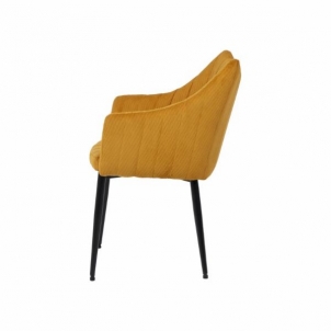 Dining chair Monte fabric mustard