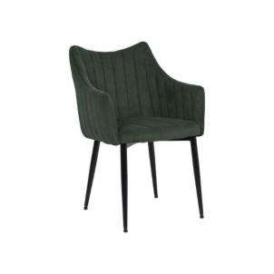 Valgomojo kėdė Monte velvetas tamsiai zaļš 