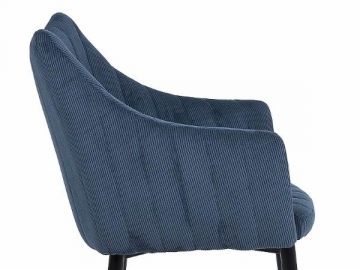 Valgomojo kėdė Monte Sztruks velvetas tamsiai mėlyna