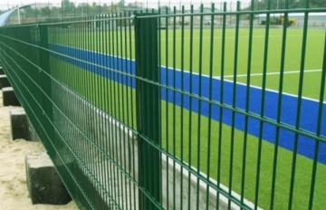 2D tvoros segmentas 2500x1230 mm 5/4/5 galvanizeds (greens RAL6005) Fence segments