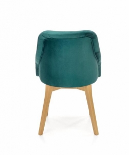Dining chair TOLEDO 2 honey oak / Monolyth 37