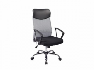 Biuro kėdė darbuotojui Q-025 pilka/juoda Офисные кресла и стулья