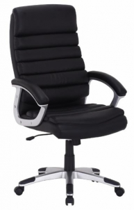 Biuro kėdė vadovui Q-087 eko oda juoda Biuro kėdės