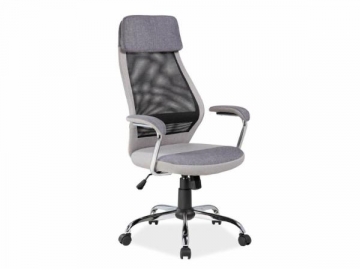 Biuro kėdė vadovui Q-336 pilka Biuro kėdės