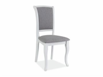 Valgomojo Krēsls MN-SC balta/pilka Ēdamistabas krēsli
