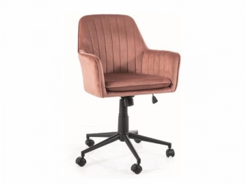 Biuro kėdė Q-886 aksomas antikinė rožinė Офисные кресла и стулья