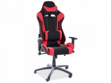 Biuro kėdė Viper juoda/raudona 