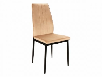 Valgomojo kėdė Atom aksomas smėlio Ēdamistabas krēsli
