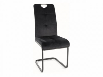 Valgomojo kėdė Axo aksomas juoda 