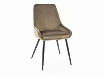 Dining chair Cobe Velvet olive Dining chairs