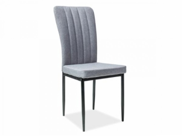 Dining chair H-733 grey / black 