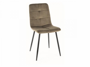 Dining chair Ivo Velvet olive Dining chairs