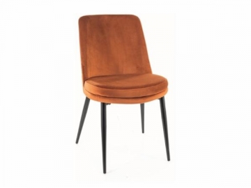 Valgomojo kėdė Kayla aksomas cinamono Ēdamistabas krēsli