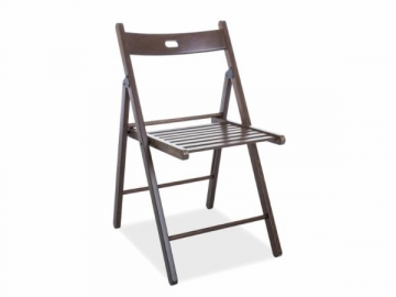 Folding chair Smart II dark walnut Dining chairs