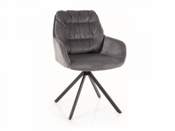 Chair Spello Velvet grey 