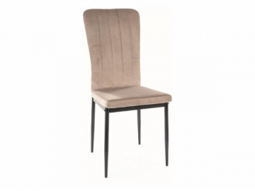 Valgomojo kėdė Vigo velvetas tamsi smėlio Ēdamistabas krēsli