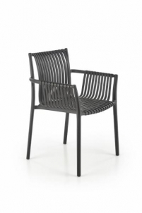 Outside kėdė K-492 juoda Outdoor chairs