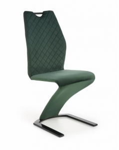 Valgomojo kėdė K-442 tamsiai žalia 