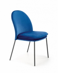 Valgomojo kėdė K443 tamsiai mėlyna Valgomojo kėdės