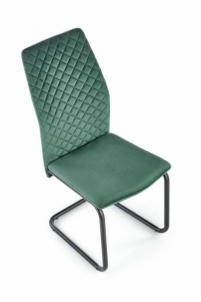 Valgomojo kėdė K444 tamsiai žalia