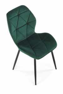 Valgomojo kėdė K-453 tamsiai zaļš Ēdamistabas krēsli