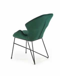 Valgomojo kėdė K458 tamsiai žalia