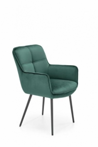 Valgomojo kėdė K463 tamsiai žalia 