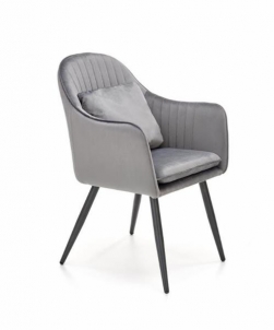 Valgomojo kėdė K464 pilka 