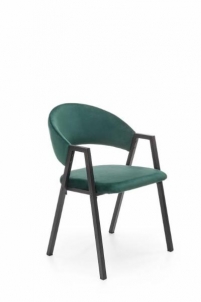Valgomojo kėdė K473 tamsiai žalia