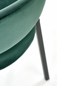 Valgomojo kėdė K473 tamsiai žalia