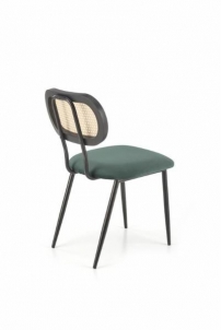 Valgomojo kėdė K503 tamsiai žalia