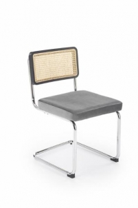Valgomojo kėdė K504 pilka / juoda 