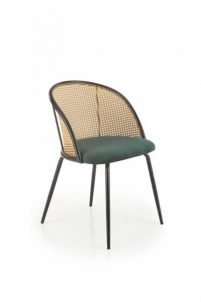Valgomojo kėdė K508 tamsiai žalia Valgomojo kėdės
