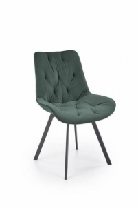 Valgomojo kėdė K519 tamsiai žalia 