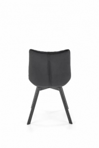 Valgomojo kėdė K-520 juoda/juoda