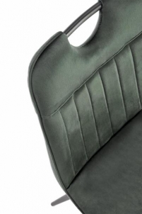 Valgomojo kėdė K-521 tamsiai zaļš