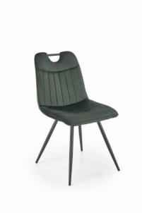 Valgomojo kėdė K521 tamsiai žalia