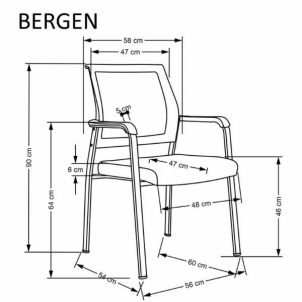 Biuro kėdė Bergen