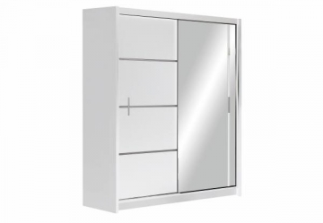 Cupboard Vista 150 white Bedroom cabinets