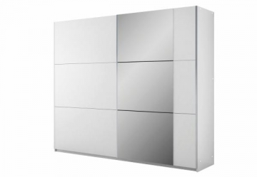 Cupboard BASTIA 250 white Bedroom cabinets
