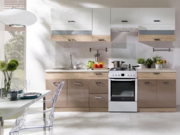 Kitchen set Premio LUX B plus be stalviršio Kitchen furniture sets