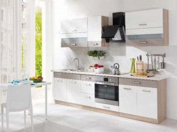 Virtuvės komplektas Global LUX A be stalviršio Virtuves mēbeļu komplekti