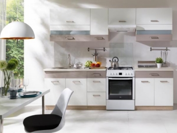 Virtuvės komplektas Global LUX B plus be stalviršio Virtuves mēbeļu komplekti