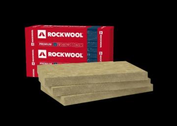 Stone wool insulation Rockwool SUPERROCK PREMIUM 50x610x1000 (pak. 0,4575 kub.m / 9,15 kv.m) Stone wool insulation in general builders