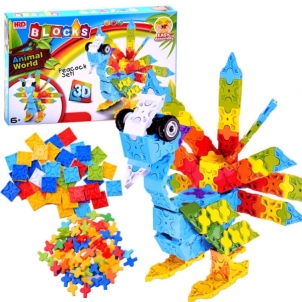 3D blokų rinkinys Linings and construction toys