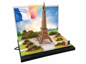 3D dėlionė Eifelio bokštas su parku