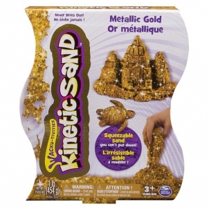 6026411-Z Kinetic Sand Kinetinis smėlis 454 г auksas Metallic gold